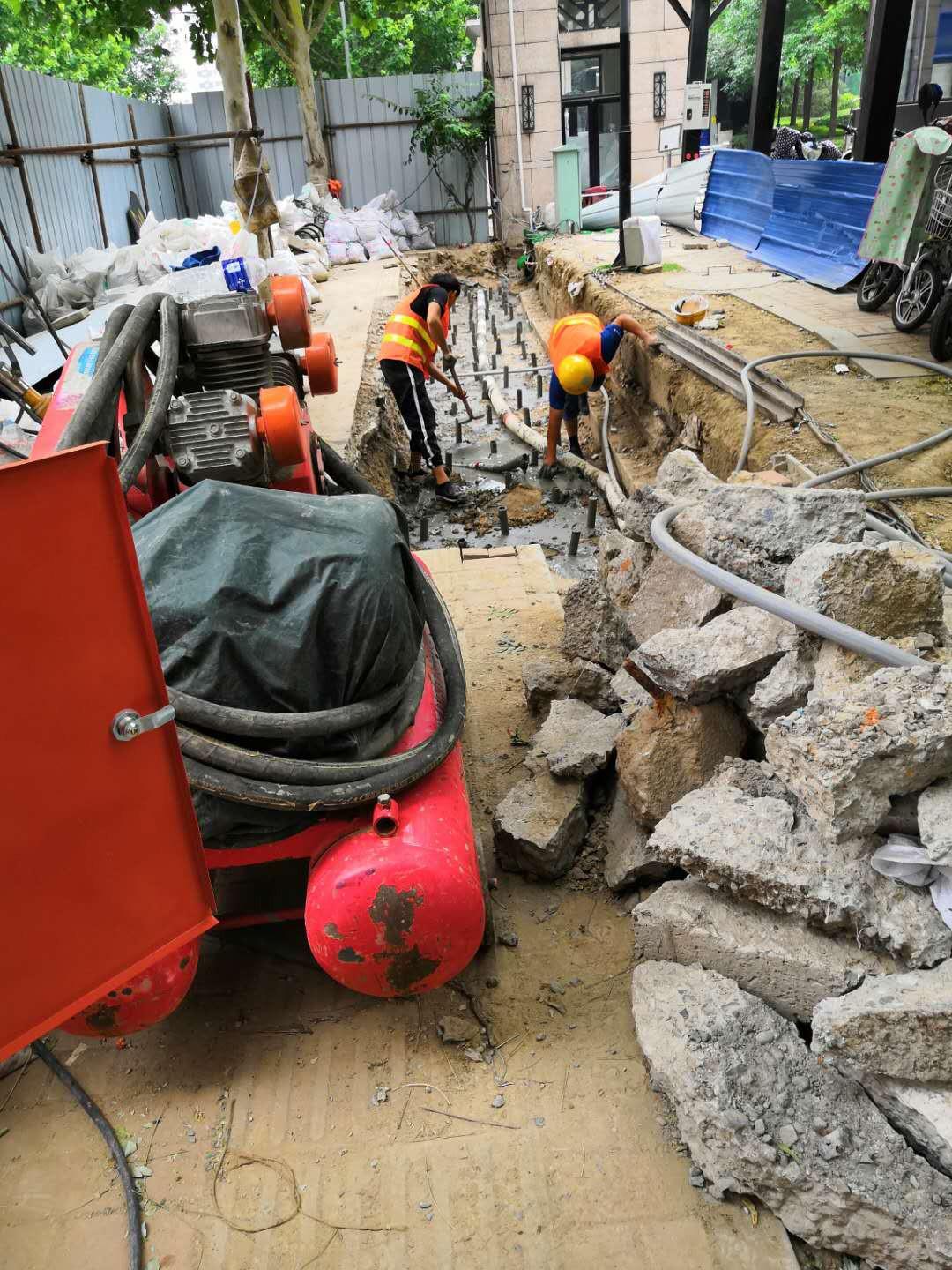 通川地基加固解决房子的地基下沉问题